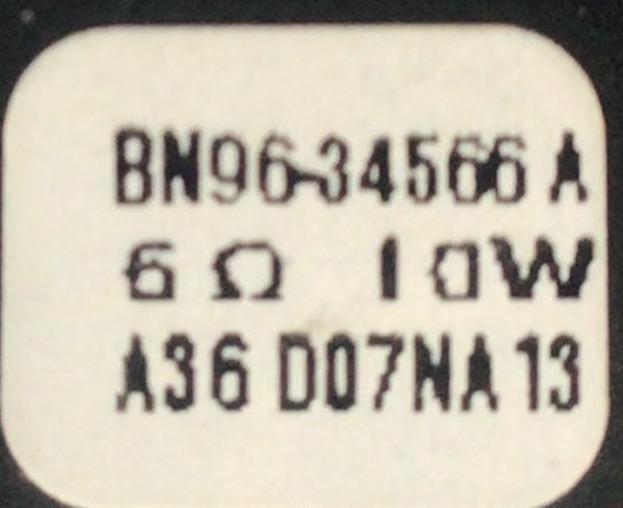 KIT DE BOCINAS PARA TV SAMSUNG ( 2 PZ ) / NUMERO DE PARTE BN96-34566A / BN9634566A  / 34566A / 6Ω 10W / PANEL CY-GH048BGLV6H / MODELO LH48DBEPLGA / GO VS03 - Imagen 2